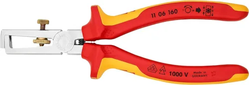 Miniatura 3 de Knipex Separador de aislamiento con muelle de apertura, cromado universal, aislado con agarres multicomponentes, probado por VDE 6.299 in 11 06 160