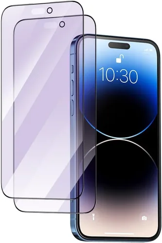 Miniatura 8 de PERFECTSIGHT Protector de pantalla compatible con iPhone 14 Plus, iPhone 13 Pro Max de 6.7 pulgadas, paquete de 2 fundas de vidrio templado