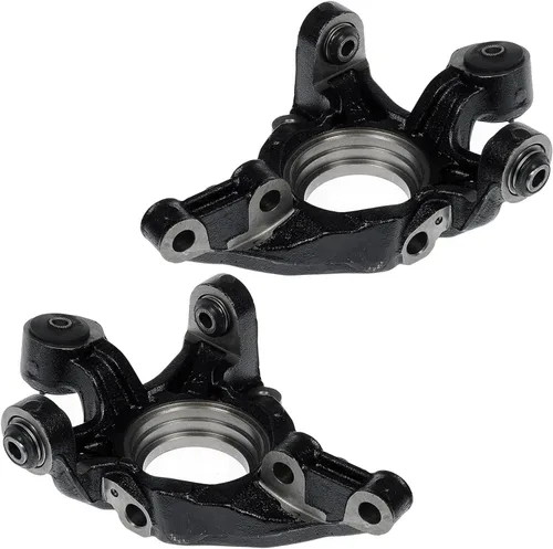 Miniatura 77 de Detroit Axle - Conjunto de manguetas de dirección delanteras de 2 piezas para Hyundai Accent 06-11, 2 manguetas de dirección y conjunto de buje