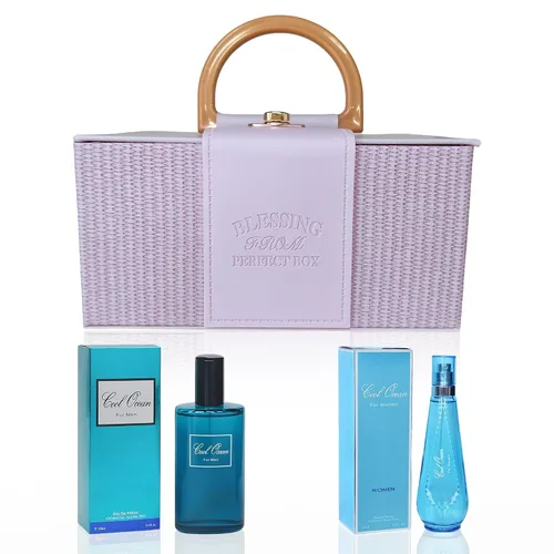 Miniatura 18 de 6PM - Juego de colonia de pareja Royal & Pink, 100 mlx2 Eau de Parfum de larga duración aroma floral y afrutado para mujeres y hombres, perfume