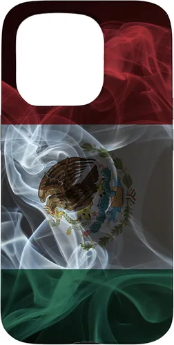 Miniatura 13 de iPhone 11 Smoky Mexico Flag - Funda de orgullo mexicano estilo humo