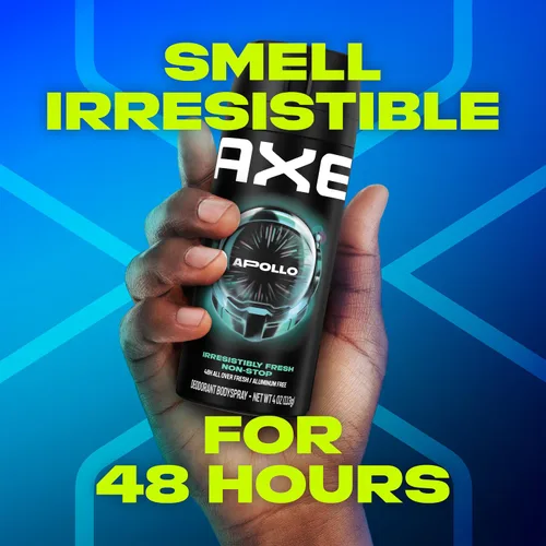 Miniatura 6 de AXE Set de desodorante Apollo para el cuidado del cabello y viaje para hombre, champú 2 en 1 + acondicionador + mini desodorante en aerosol, aroma a