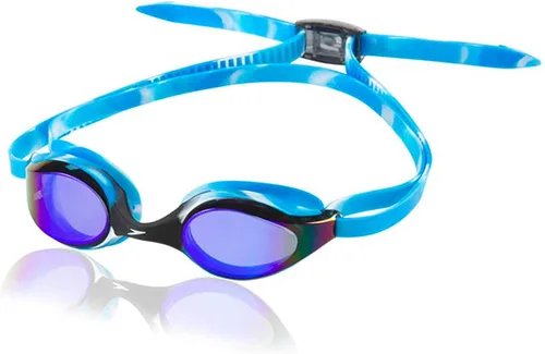Miniatura 10 de Speedo Gafas de natación para niños Junior Hyper Flyer de 6 a 14 años Color rosa Glo/Verde Espejo
