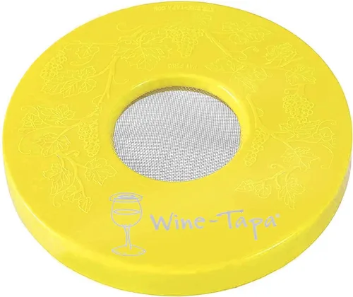 Miniatura 4 de Cubiertas para copas de vino – Mantén a los insectos lejos de copas de vino al aire libre – Úselo como funda para tazas de café, latas de refresco