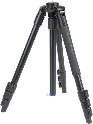 Miniatura 21 de SLIK Pro AL-324DX w/SH-705E Cabezal panorámico de 3 vías para cámaras sin espejo/DSLR Sony Nikon Canon Fuji y más - Negro (613-358)