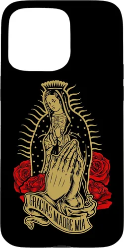 Miniatura 30 de Funda para iPhone 13 Pro Max Nuestra Señora Virgen De Guadalupe Virgen María Gracias Madre Mía