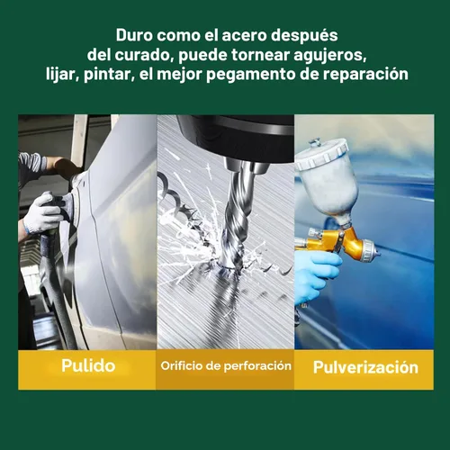 Miniatura 6 de Pegamento de Metal Resistente Impermeable, Adhesivo de Metal a Metal, Soldadura Líquida, Pegamento de Soldadura, Soldadura en Frío, Kit