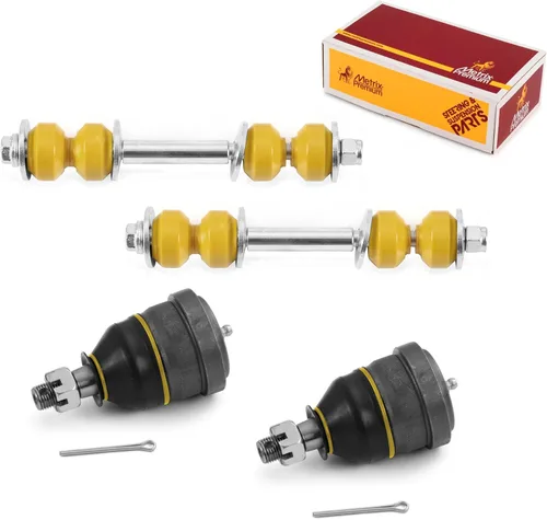 Miniatura 193 de Metrix Premium Chassis Parts - Juego de 4 piezas de articulación de rótula superior y barra estabilizadora delantera para Ford Ranger RWD 1998-2011