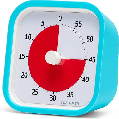 TIME TIMER 60 Minute MOD Edición para Educación — Temporizador visual con software de escritorio para aprendizaje en el aula de niños, reloj de