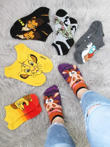 Miniatura 7 de Disney The Lion King - Juego de calcetines para niños y niñas