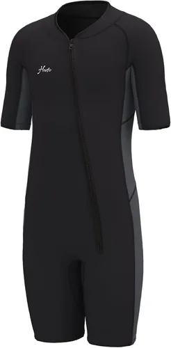 Miniatura 10 de Hevto - Traje de neopreno para niños para niños, niñas, niños pequeños y adolescentes, 3/2mm de neopreno, traje de baño corto completo con K3-0.118