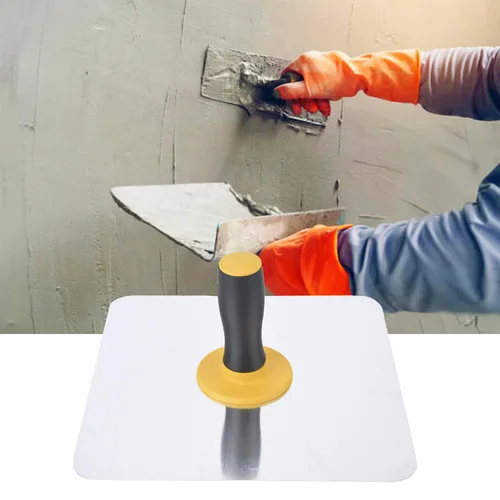 Miniatura 2 de Oumefar Placa de aluminio que enyesó Hawk 11.8 pulgadas x 11.8 pulgadas/11.811 * 11.811 in esquinas redondas bandeja de barro paleta enyesado