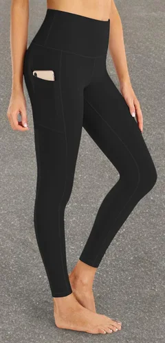 Miniatura 5 de Fengbay 3 Pack High Waist Yoga Pants with Pocket Leggings Tummy Control Workout Running Yoga Leggings for Women