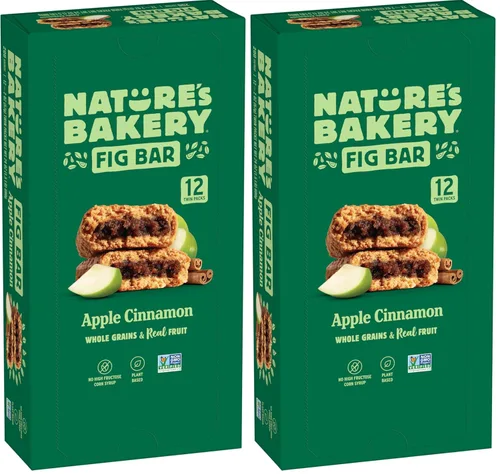 Miniatura 37 de Nature's Bakery Barra de higos, manzana y canela, 2 oz