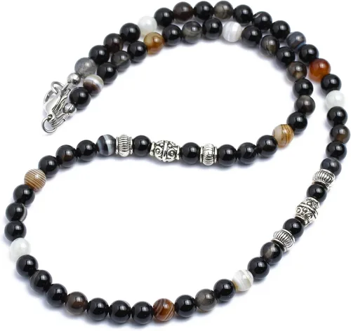 Miniatura 7 de Mami's Gem Studio Collar para hombre, piedra preciosa de 0.236 in, colección de estilo elegante, hecho a mano en Estados Unidos
