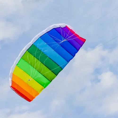 Miniatura 3 de In the Breeze. Cometa para deporte aéreo., Arcoiris (Rainbow)
