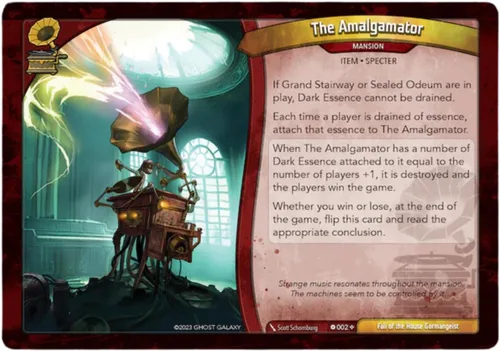 Miniatura 5 de KeyForge Adventures: Fall of House Gormangeist - ¡Expansión de un escenario multijugador misterioso! Juego de cartas cooperativo para niños