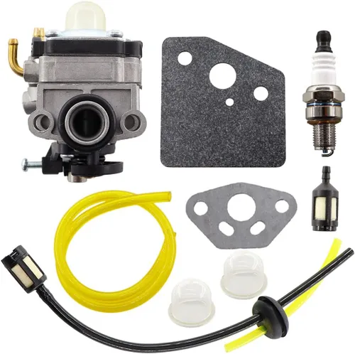 Carburador para Troy-Bilt TB26CO TB415CS TB475SS Recortadora de gas TBE515 Edger Yard Man YM141 cultivador YM21SS YM26CO YM26SS WYL-196 Carb