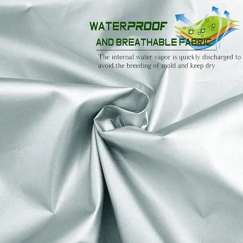 Miniatura 5 de Car Cover Compatible with Vauxhall Zafira Life S, Outdoor Full Car Cover Breathable and Dustproof Windproof, Car Cover for Automobiles Protection