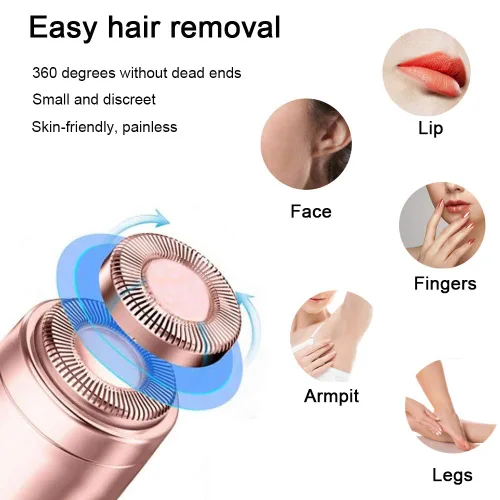 Miniatura 5 de Cabezales de repuesto para removedor de vello facial: compatible con Finishing Touch Flawless herramienta de depilación facial para mujeres, como se