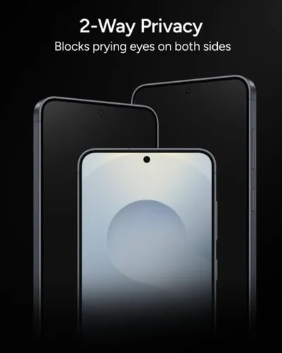 Miniatura 4 de ZAGG Fusion Privacy - Protector de pantalla antirreflejos para Samsung Galaxy S25 Ultra, polímero híbrido flexible, acabado mate, filtro