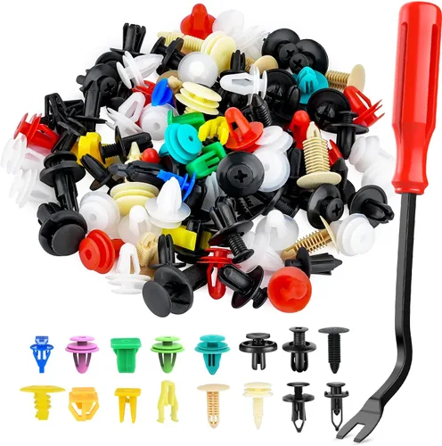 Miniatura 13 de GOOACC 1001 piezas de remaches universales para automóviles, juego de clips de retención para parachoques, guardabarros, panel de puerta, protector