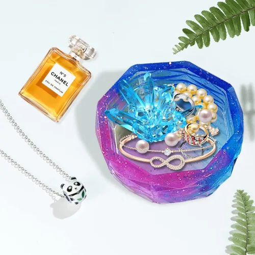 Miniatura 6 de Molde de silicona para macetas, jarrón de plantas suculentas, moldes de cactus, moldes de resina epoxi, molde de arcilla de cemento para velas