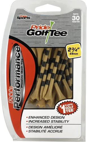 Miniatura 11 de Pride Performance - Camisetas de golf a rayas (paquete de 30), 2-3/4 pulgadas
