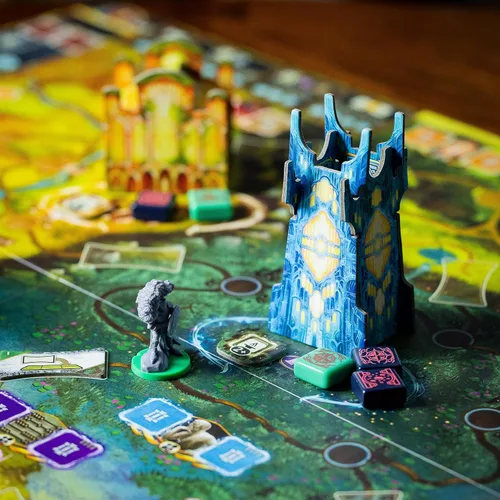 Miniatura 4 de an Age Contrived Juego de mesa competitivo de construcción de motores y dioses de fantasía Fabricado por Bellows Intent (Edición Core)