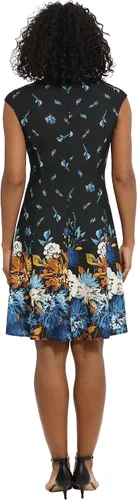 Miniatura 4 de London Times Women's Perfect Versatile Scuba Crepe Fit & Flare Dress Event Guest of Occasion Office Career