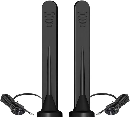 Miniatura 6 de TECHTOO Antena celular 5G 4G LTE 3G GPRS GSM Antena externa impermeable con base magnética compatible con enrutador inalámbrico LTE, módem hotspot