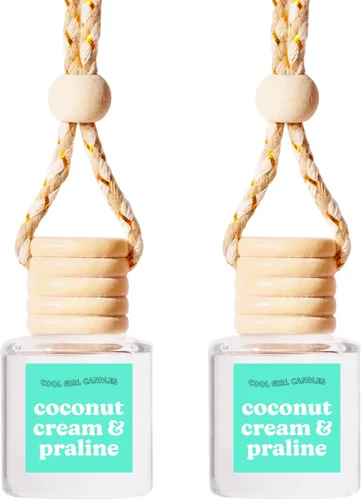 Miniatura 38 de COOLGIRLCANDLES - Ambientador de aceite aromático de macadamia tostada de vainilla para aceites esenciales, aromas, aromaterapia, automóvil, botella
