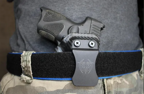 Miniatura 3 de Qualifier IWB/OWB - Funda convertible compatible con Taurus GX4 con Streamlight TLR-6, ambidiestro, listo para óptica, inclinación y retención