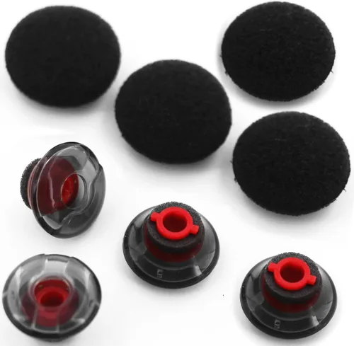 Miniatura 3 de A-Focus Voyager 5200 - Juego de almohadillas de repuesto para los oídos, cómodos kits de almohadillas de espuma para los oídos, geles de oído Gris