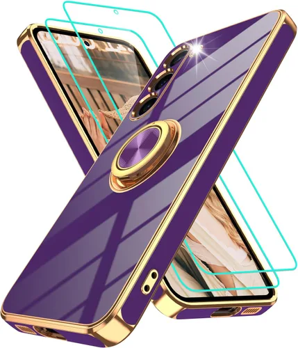 Miniatura 212 de Gritup Funda para Samsung Galaxy A14 5G: Funda Samsung A14 con 2 Protectores de Pantalla, Soporte de Anillo con Rotación 360°, Soporte Magnético
