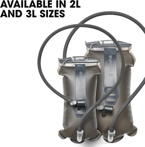 Miniatura 6 de Hydrapak Force - Depósito de agua ultra duradero para mochilas de hidratación, 2L o 3L, tubo aislado, seguro y confiable
