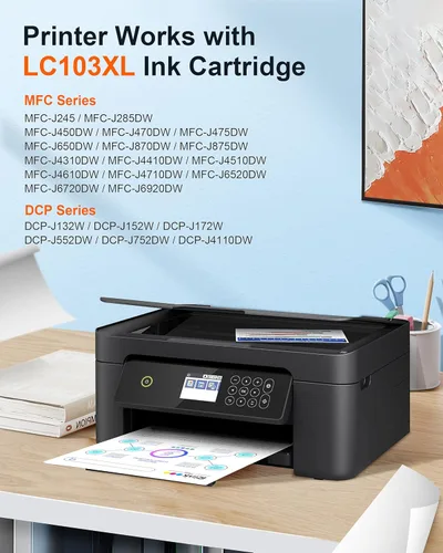 Miniatura 2 de E-Z Ink Pro LC103 LC103XL Cartuchos de tinta compatibles de repuesto para Brother LC103 XL LC103XL LC101 LC103CL Cartuchos de tinta compatibles
