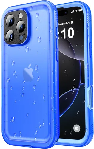 Miniatura 56 de SPORTLINK Funda para iPhone 15 Pro Max, IP68 resistente al agua, protección militar, cuerpo completo, resistente, a prueba de golpes, sellado 360, a