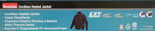 Miniatura 24 de Makita DCJ205ZS LXT Chaleco con calentador, de 18 voltios, solo (negro, S), pequeño