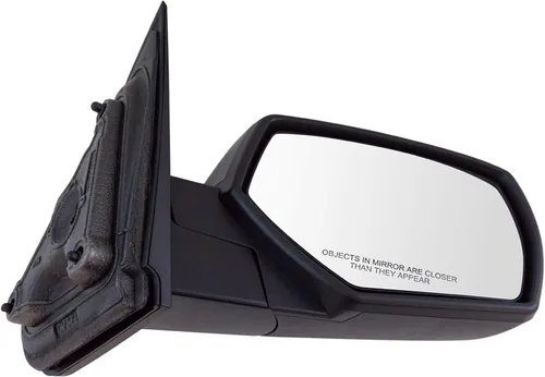 Miniatura 38 de TRQ Cubierta cromada del espejo manual del lado del pasajero, acabado liso para Volvo VNL 2004-2014