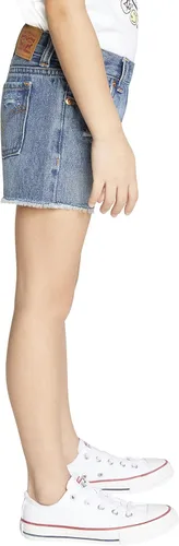 Miniatura 28 de Levi's Kids Girls Girlfriend Fit Short Shorts (Niños grandes)