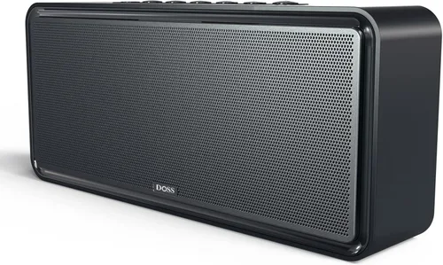 DOSS SoundBox XL altavoces inalámbricos, sistema de altavoces para hogar inalámbricos, doble conductor con subwoofer de 12W, sonido HD de 20W, bajo