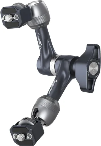 SMALLRIG Brazo mágico Rosette de 7", soporte para monitor de cámara, brazo articulado con tornillos de 1/4"-20 y pasadores antitorsión, capacidad de