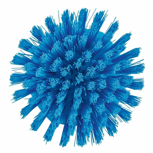 Miniatura 2 de Vikan 38853 Cepillo, Scrub, Redondo, Rígido, 5", PP/PBT, Azul