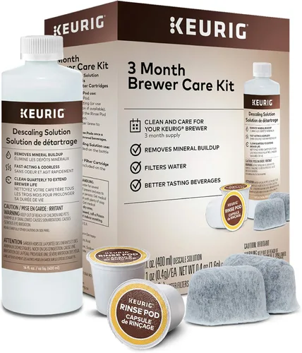 Miniatura 5 de Keurig® K-Supreme - Cafetera de cápsulas K-Cup de una sola porción (negro) Kit de mantenimiento de cafetera de 3 meses