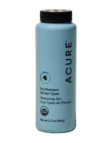 Miniatura 10 de Acure Champú Seco - Champú en polvo mini para mujeres con cabello castaño oscuro y negro, cuidado para refrescar el color teñido tratado con romero
