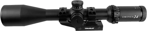 Miniatura 2 de Truglo Eminus Scope with 30MM Tube, Illuminated Tacplex Reticle, 1-Piece Mount 6-24X50