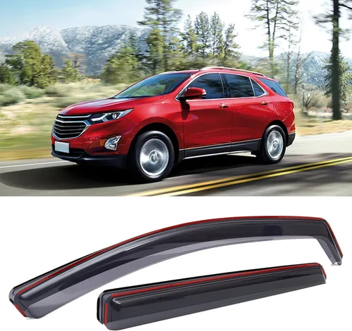 DORENA Protectores de lluvia extra duraderos en el canal (Chevrolet Equinox 2018-2024)