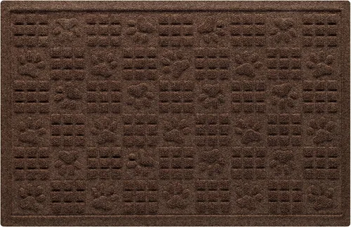 Miniatura 13 de Bungalow Flooring Waterhog - Tapete para puerta, 2 x 3 pies, fabricado en Estados Unidos, duradero y decorativo, antideslizante, interior y Camello