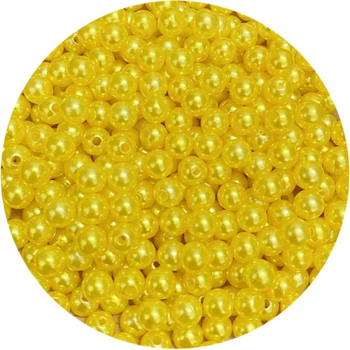 Miniatura 72 de Perlas de cuentas, 4000 piezas de cuentas de perlas de 3 mm redondas para llaveros, pulseras, collares, llaveros, joyería, manualidades, decoración
